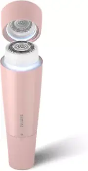 Philips Facial Hair Remover Series 5000 Full Circle LED Light Gentle on Upper...
