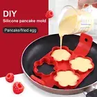 Silicone Egg Mold Anti-scald Egg Mold Non-stick Egg Omelet Mold Pancake