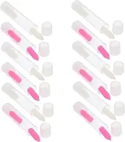 BESTYASH 12pcs Nail Art Pen Tips with Soft Wax Heads for Easy Rhinestone Application Durable Manicure Accessories for Women for Decorating Gems and Beads