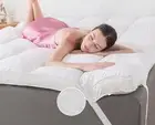 3 Inch Memory Foam Mattress Topper King Size for Pressure Relief, Fluffy & Soft