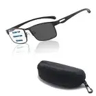 Photochromic Progressive Multifocus Reading Glasses Blue Light Blocking Readers