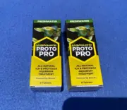2 BOXES- LiveAquaria Proto Pro Freshwater 8 Tablets (16 Total) Exp/07/2025