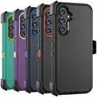 For Samsung Galaxy A23 A03S A54 A14 5G Armor Case Cover+Belt Clip Fits Otterbox