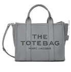 Marc Jacobs The Leather Tote Bag | Medium Grey — Brand New