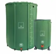 Aqua Tank Portable Water Small Storage Rain Grey Foldable Caravan Travel