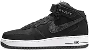 [Nike] Mens Air Force 1 Mid DJ7840 001 Stussy - Black - Size 12