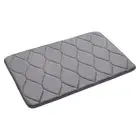 Bathtub Side Floor Rug Non-skid Dry Feet Bounce Memory Foam Pad Lightweight