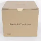 BALMUDA The Gohan K08A-WH White 3-cup Rice Cooker White With Original Box