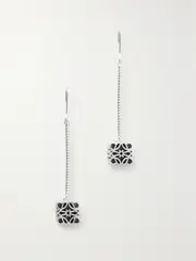 [LOEWE] LOEWE - Anagram Sterling Silver Earrings - One size One size Silver