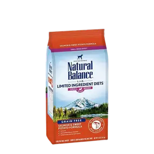 Natural Balance NB低敏無穀地瓜鮭魚成犬配方 ｜小顆粒｜ 4.5磅 (723633420341)