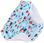 IWOWHERO Toddler Swim Diapers Boy Diaper Toddler Diapers Uroclepsia Diapers Washable Girl Diapers Toddler Boys Swimsuit Girl Swimsuits Baby Swim Diaper Fashion Newborn Urine Pad Tarpaulin