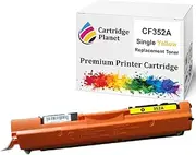 Cartridge Planet Yellow Compatible Toner Cartridge for HP 130A CF352A (1,000 Pages) for HP Color Laserjet Pro MFP M153 M176n M177fw