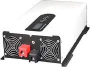 2600W 3300W 5000W Continuous Power Pure Sine Wave Inverter 12V 24V 48V 60V 72V 96V DC to 110V/120V/230V AC Inverter, Off-Grid Solar Power Inverter for Home, Vehicles,3300w,72V to 220V