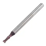 1Pcs HRC55 2.5mm-50L 2 Flute CNC Carbide End Mill Cutter Drill Bit For Steel