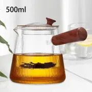 Glass Teapot with Infuser Blooming and Loose Leaf Tea Maker Clear Tea Kettle