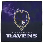 KR Strikeforce NFL Baltimore Ravens On Fire Bowling Ball Towel