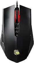 Bloody A70x Optical Gaming Mouse with Light Strike (LK) Switch & Scroll - Fully Programmable and Advance Macros (A70x-MatteBlack)