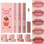 3Pcs Set Lip Gloss Lipstick Matte Velvet Waterproof LongLasting Makeup Set Gift≠