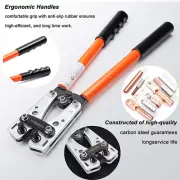 Battery Cable Lug Wire Crimper Terminal Crimping Electrical Connector AWG 1/0-10