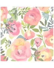 NuWallpaper Peachy Keen Pink Peel & Stick Wallpaper