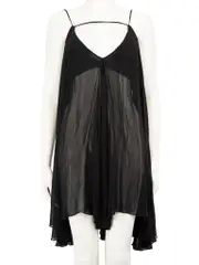 Black Bellezza Chiffon Dress