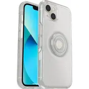 OtterBox Apple iPhone 13 Otter + Pop Symmetry Series Clear Case - Stardust Pop (Clear Glitter) (77-85395)