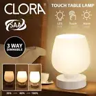 CLORA Touch Bedside Table Lamp Bedroom Living Room Nightstand Desk lamp Dimmable