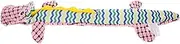 Shaped Squeaky Dog Chew Interactive Teething Plaything for Puppies Soft and Durable Dog for Chewing and Playtime