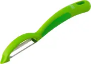 Serrated Piranha “Swivel” Peeler 7.25” Green