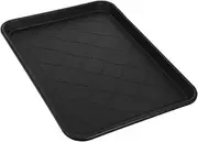 Mikinona Multi Function Plastic Storage Tray Wear Resistant Boot Mat Tray for Shoes Pets More Easy Clean for Entryways and Mud Rooms