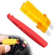 2Pcs/set Car Automobile Fuse Clips Tools Mini Fuse Puller Extractor Removal Tool (for: Renault)