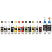 OCCRE. Hercules Tugboat Acrylic Paint Pack. (Set of 14 bottles) REF:90546.