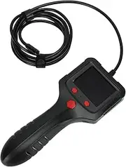 keshow 1080P Digital Borescope Inspection Camera - Black, Waterproof, USB, 2.4 Inch LCD, 1080P HD, 8mm Diameter, 6 LED Lights