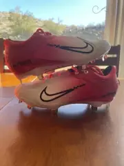 Nike Hyperdiamond 4 Elite CZ5917-600 Women’s Softball Cleats Red White Size 9.5