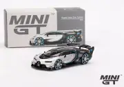 MINI GT 1:64 Bugatti Vision Gran Turismo Silver #16 1:64 Diecast Car MGT00369
