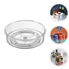 Transparent Kitchen Spice Organizer Rotating Storage Rack Multi-Functional