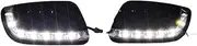 LED DRL Daytime Running Light Front Fog Lamps with Turn Signal Compatible With MercedesBenz Smart Fortwo W451 2008 2009 2010 2011
