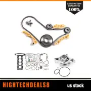 Full Gasket Set Timing Chain Kit Water Pump For 07-08 Chevrolet Cobalt 2.2L DOHC