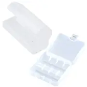 Solid Storage Box for 1pc/2pcs 26650 Batteries Container Case