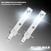 H1 LED Headlights Bulb High Low Beam 60W 6000LM Bright White YZK Series (for: Smart)