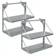 WA NEW Stratco Space Saver 2 Shelf Unit Bundle