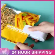Kitchen Portable Bag Heat Sealer Plastic Package Storage Bag White Mini Home Sea