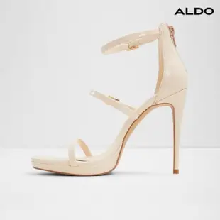 【ALDO】LEVISSA-精緻俐落線條涼跟鞋-女鞋(米白色)