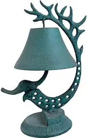 Outdoor Statue Creative Wrought Iron Handmade Dining Clock Table Decoration