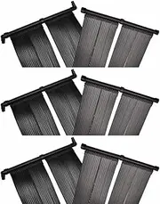 Solar Pool Heater Panel 6 pcs 80x620 cm Outdoor Heating System Swimming Pool
