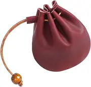 [TOGEVAL] Mini Leather Pouch Key Bag Lightweight Wallet for Daily Use Stylish and Change Holder for Bills Keys and Receipts for School Shopping Travel