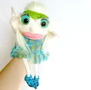 Marionette puppet Elfin Fairy Fantasy Muppet style Creature puppet Ventriloquist