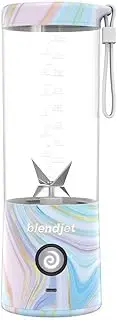 [BlendJet] 2 Portable Blenders, World's Most Powerful 16 Oz at 22,000 RPM, 6 Stainless Steel Blades, Ice Crasher, USB-C Charging, Leak-Proof, Self-Cleaning, Safety Features, BPA Free,