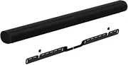 Mount Plus MP-SB66W_1 Wall Mount Bracket Kit Made for Sonos Arc Sound Bar | ONLY Install Sonos Arc Soundbar Bar on Wall Under TV | Black Color