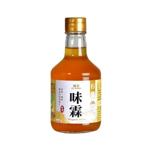 【菇王】有機味霖 300ml(全素/取代米酒及糖/味醂/日式料理必備)